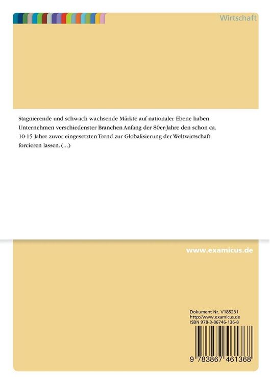 Produktbild: Ber&uuml;cksichtigung nationaler und regionaler Kultureinfl&uuml;sse im Marketing internationaler Unternehmungen