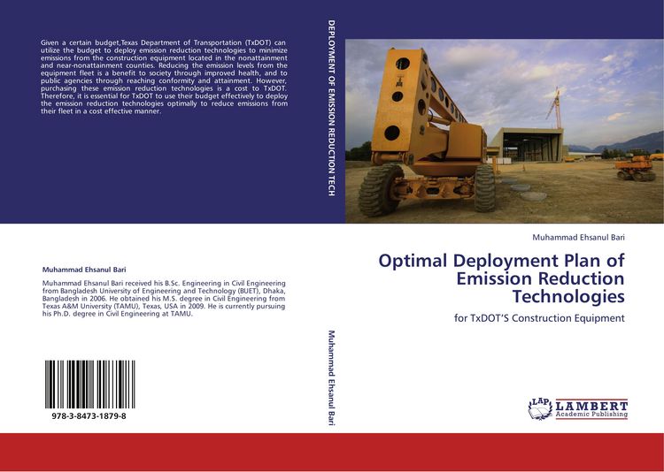 Produktbild: Optimal Deployment Plan of Emission Reduction Technologies