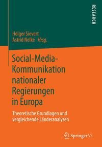 Produktbild: Social-Media-Kommunikation nationaler Regierungen in Europa