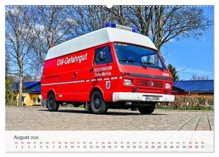 Produktbild: Einsatzfahrzeuge 112 (hochwertiger Premium Wandkalender 2026 DIN A2 quer), Kunstdruck in Hochglanz