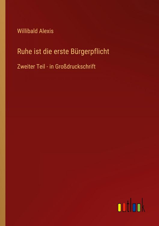 Produktbild: Ruhe ist die erste B&uuml;rgerpflicht