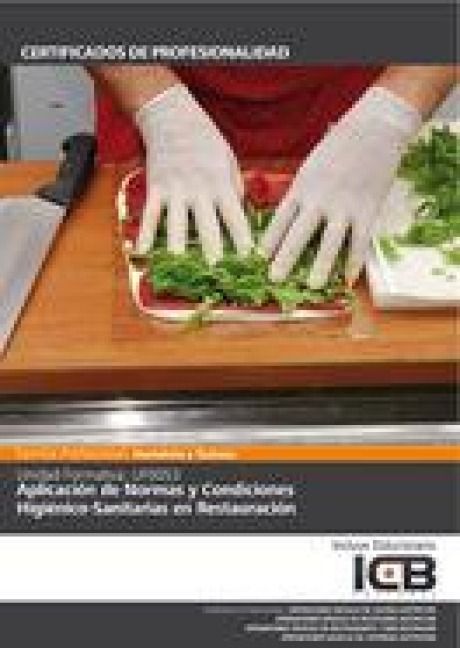 Produktbild: Aplicaci&oacute;n de normas y condiciones higi&eacute;nico-sanitarias en restauraci&oacute;n