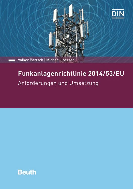 Produktbild: Funkanlagenrichtlinie 2014/53/EU