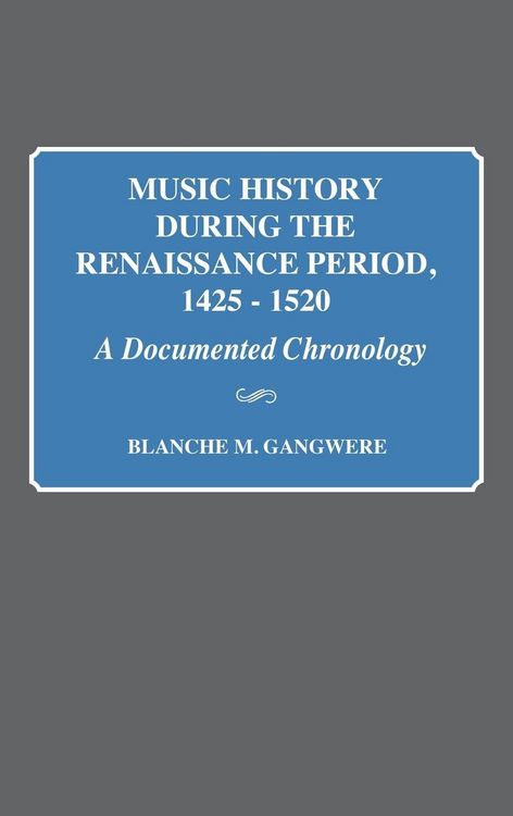 Produktbild: Music History During the Renaissance Period, 1425-1520