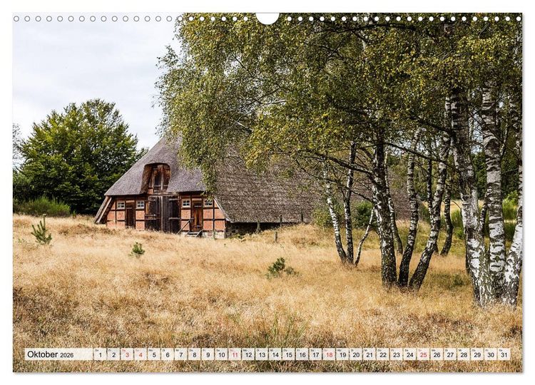 Produktbild: Norddeutsche Landschaften (Wandkalender 2026 DIN A3 quer), CALVENDO Monatskalender