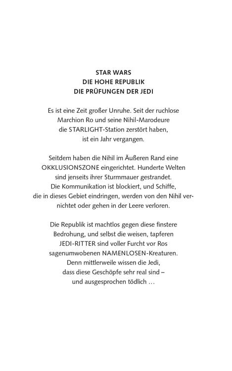 Produktbild: Star Wars Jugendroman: Die Hohe Republik - Flucht von Valo