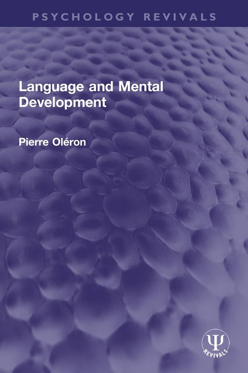 Produktbild: Language and Mental Development
