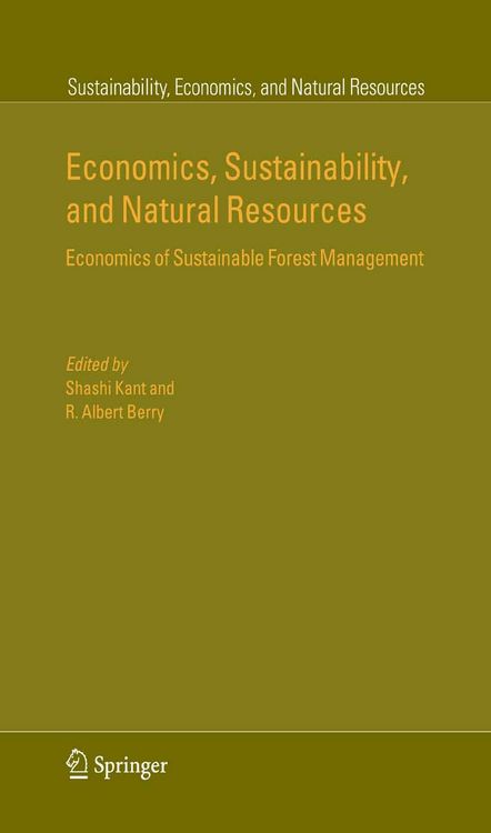 Produktbild: Economics, Sustainability, and Natural Resources