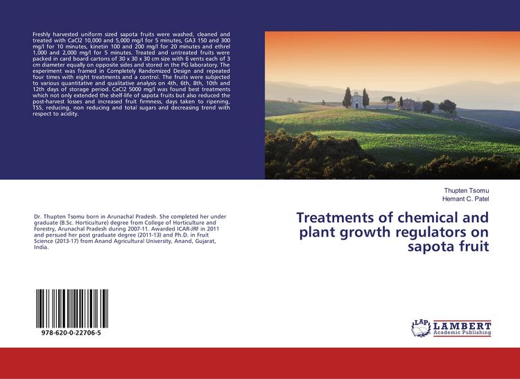 Produktbild: Treatments of chemical and plant growth regulators on sapota fruit