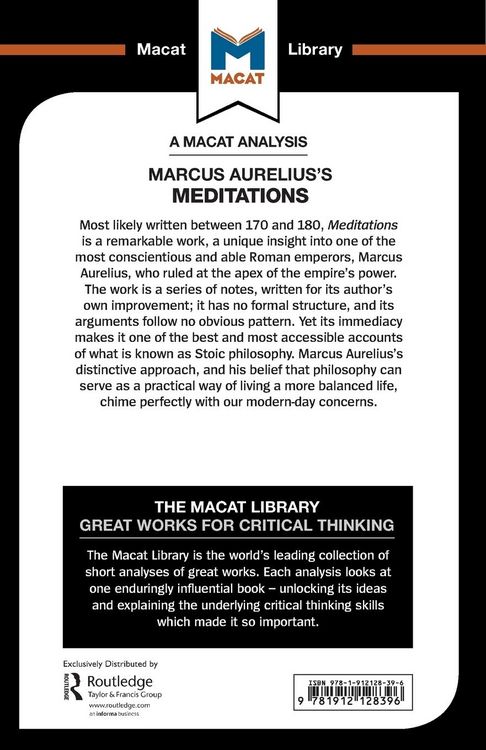 Produktbild: An Analysis of Marcus Aurelius's Meditations