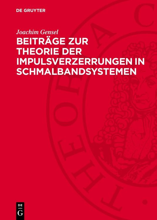 Produktbild: Beitr&auml;ge zur Theorie der Impulsverzerrungen in Schmalbandsystemen