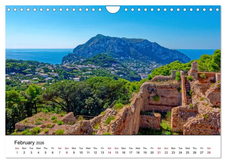 Produktbild: Gulf of Naples - Highlights (Wall Calendar 2026 DIN A4 landscape), CALVENDO 12 Month Wall Calendar