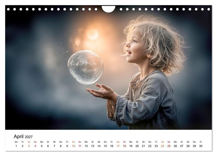 Produktbild: Kinder. Landkinder - Lebendig. Frei. Gl&uuml;cklich. (Wandkalender 2027 DIN A4 quer), CALVENDO Monatskalender
