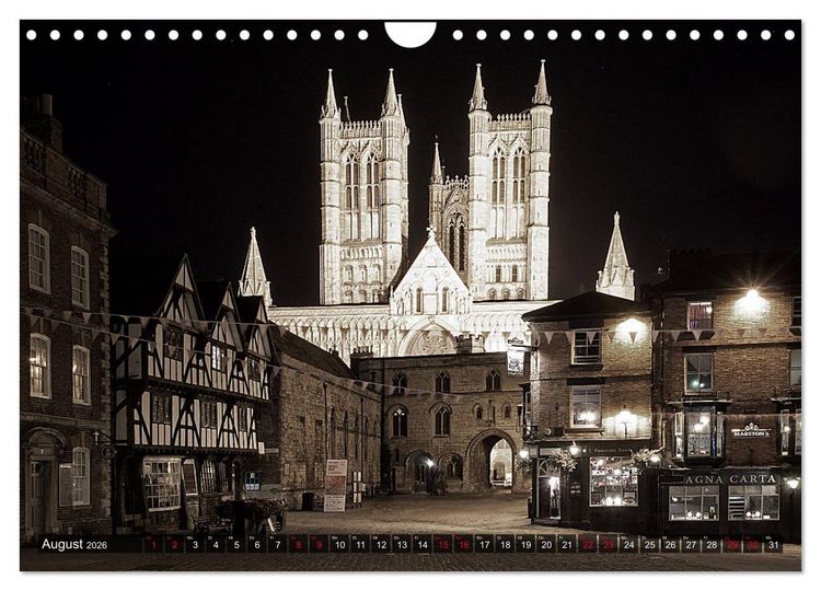 Produktbild: England - Faszinierende Kulturlandschaften (Wandkalender 2026 DIN A4 quer), CALVENDO Monatskalender