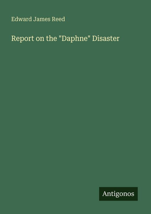Produktbild: Report on the "Daphne" Disaster
