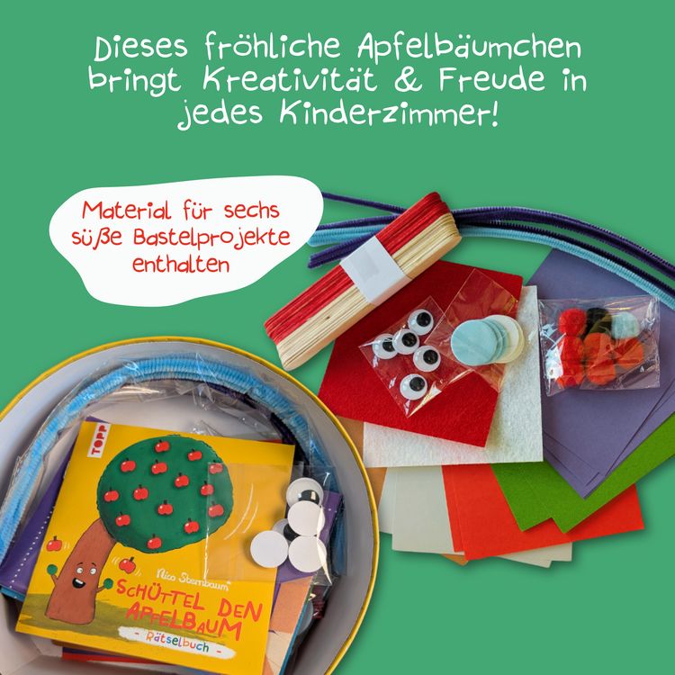 Produktbild: Sch&uuml;ttel den Apfelbaum - Bastelbox