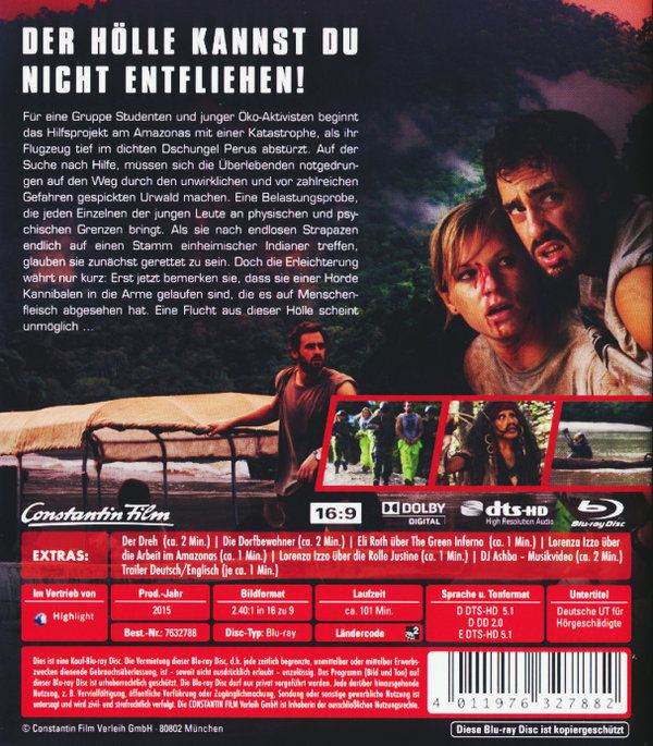 Produktbild: The Green Inferno [DC]