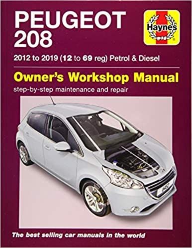 Produktbild: Peugeot 208 petrol & diesel (2012 to 2019) 12 to 69 reg