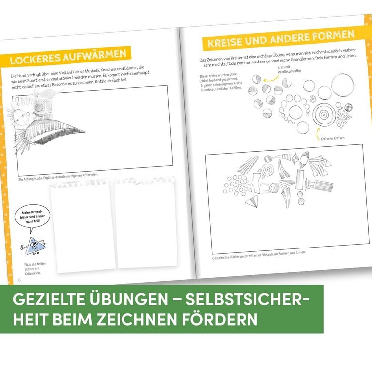 Produktbild: Die Kunst des Zeichnens f&uuml;r Kinder &Uuml;bungsbuch - Menschen