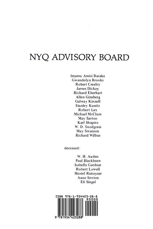 Produktbild: The New York Quarterly, Number 28