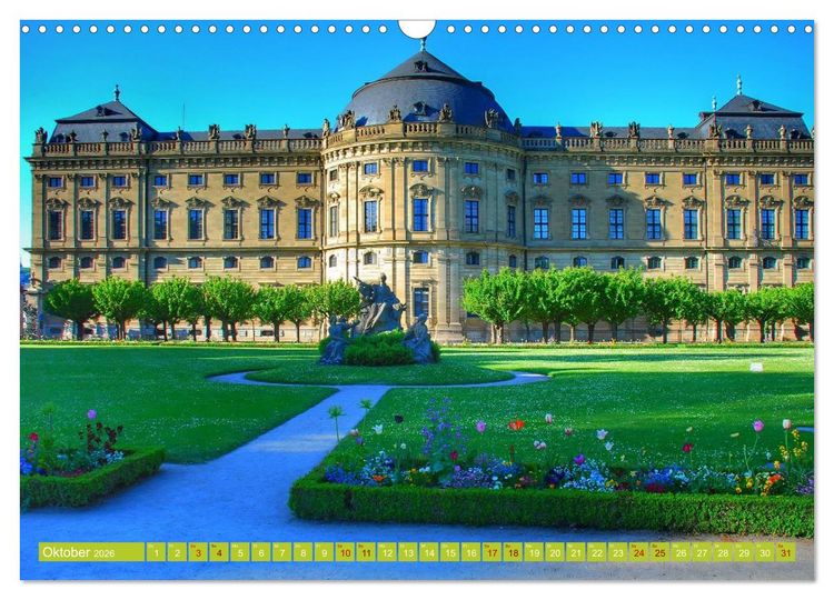 Produktbild: Welterbest&auml;tten in Deutschland (Wandkalender 2026 DIN A3 quer), CALVENDO Monatskalender