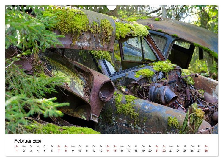 Produktbild: Rostende Legenden (Wandkalender 2026 DIN A3 quer), CALVENDO Monatskalender