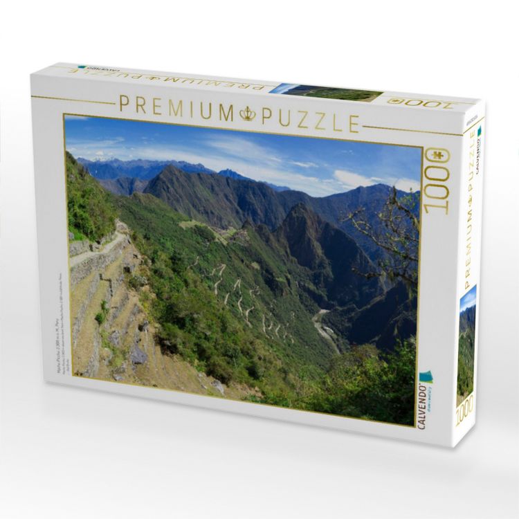 Produktbild: CALVENDO Puzzle Machu Picchu, 2.360 m &uuml;. M., Peru | 1000 Teile Lege-Gr&ouml;&szlig;e 64x48cm Foto-Puzzle f&uuml;r gl&uuml;ckliche Stunden