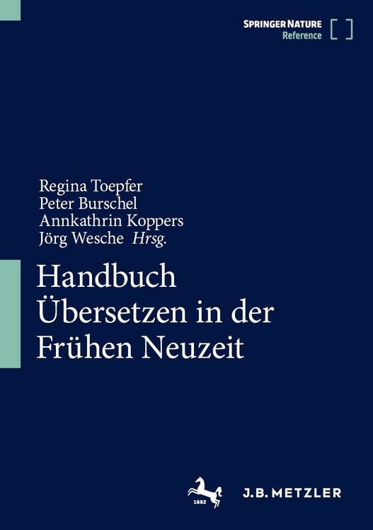 Produktbild: Handbuch &Uuml;bersetzen in der Fr&uuml;hen Neuzeit
