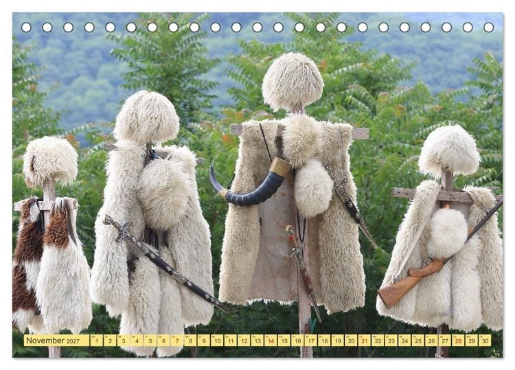 Produktbild: GEORGIEN (Tischkalender 2027 DIN A5 quer), CALVENDO Monatskalender