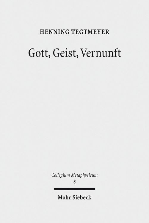 Produktbild: Gott, Geist, Vernunft