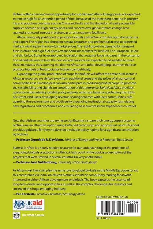 Produktbild: Biofuels in Africa