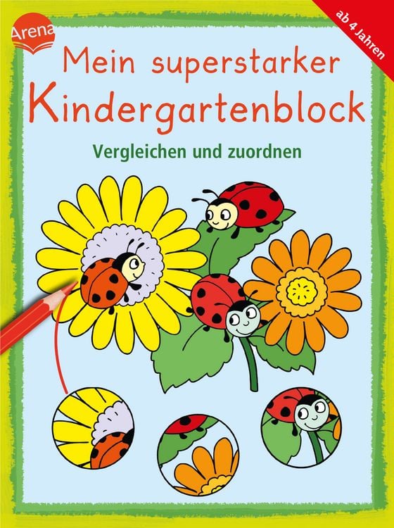 Produktbild: Mein superstarker Kindergartenblock. Vergleichen und zuordnen