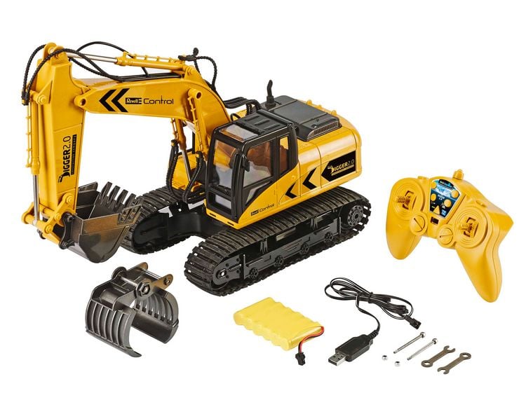 Produktbild: RC Bagger Digger 2.0, Revell Control Ferngesteuertes Auto