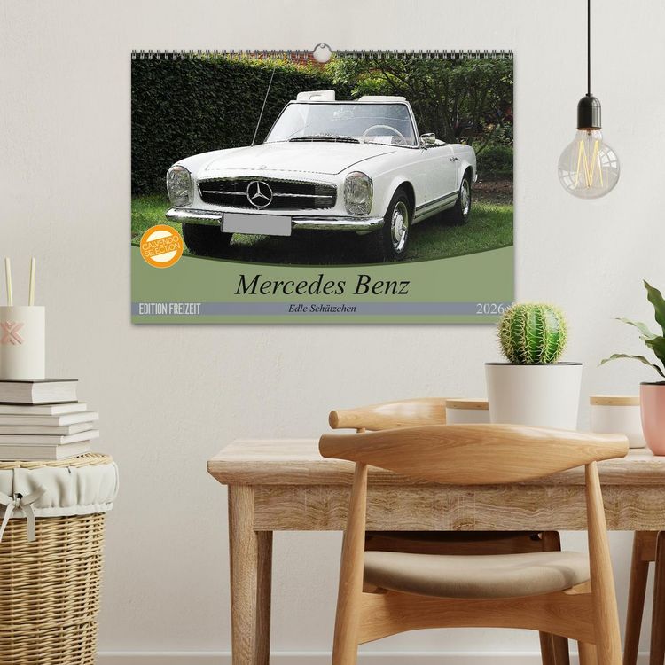 Produktbild: Mercedes Benz - Edle Sch&auml;tzchen (Wandkalender 2026 DIN A3 quer), CALVENDO Monatskalender