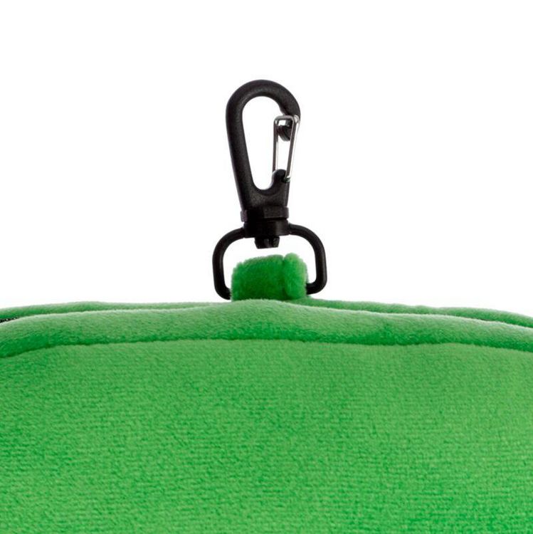 Produktbild: Relaxeazzz Pl&uuml;sch Minecraft Creeper Reisekissen & Schlafmask