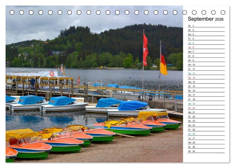 Produktbild: Hochschwarzwald (Tischkalender 2026 DIN A5 quer), CALVENDO Monatskalender