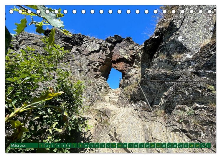 Produktbild: Erlebe mit mir die Wanderregionen im Ahrtal - Altenahr (Tischkalender 2026 DIN A5 quer), CALVENDO Monatskalender