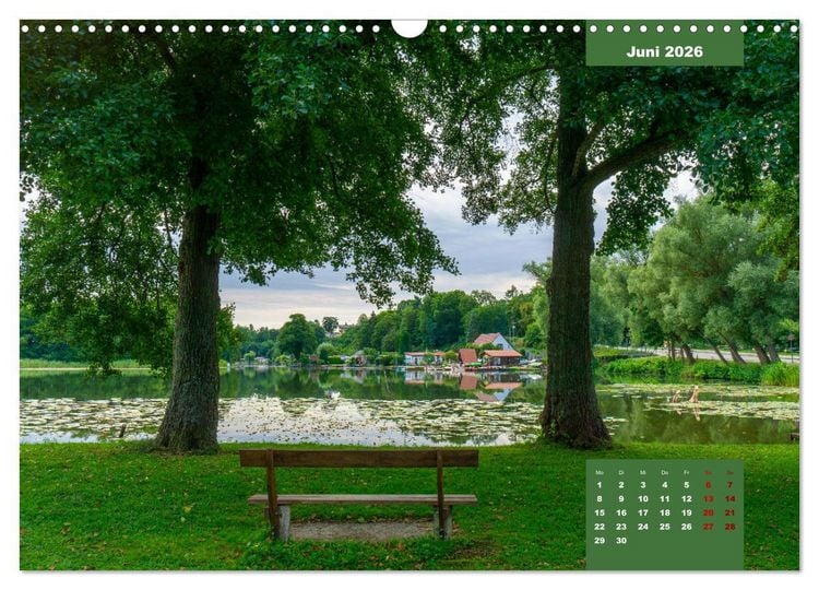 Produktbild: Lychen Uckermark (Wandkalender 2026 DIN A3 quer), CALVENDO Monatskalender