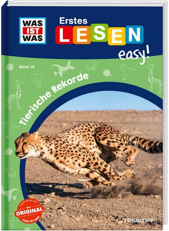 Produktbild: WAS IST WAS Erstes Lesen easy! Band 19. Tierische Rekorde