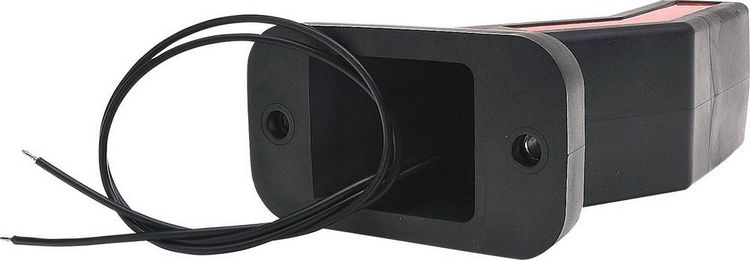 Produktbild: WAS Umriss-Markierungsleuchte Offene Kabelenden Markierungsleuchte, Positionslicht seitlich, links 12 V, 24 V Rot, Wei&szlig;
