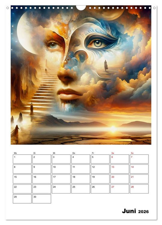 Produktbild: Treppen der Illusionen (Wandkalender 2026 DIN A3 hoch), CALVENDO Monatskalender