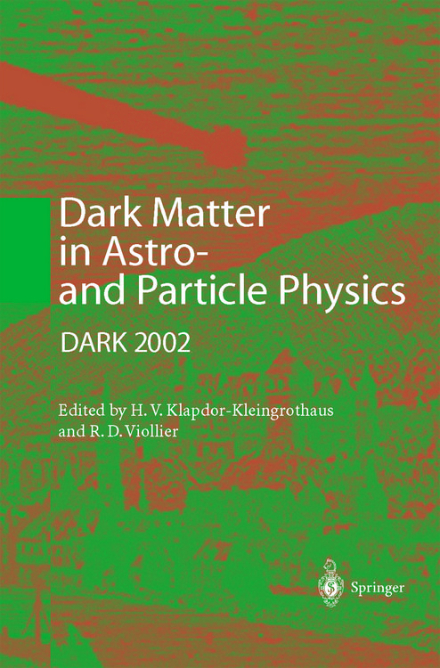 Produktbild: Dark Matter in Astro- and Particle Physics