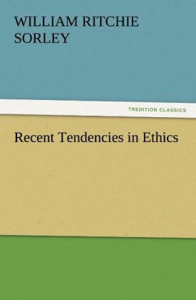 Produktbild: Recent Tendencies in Ethics