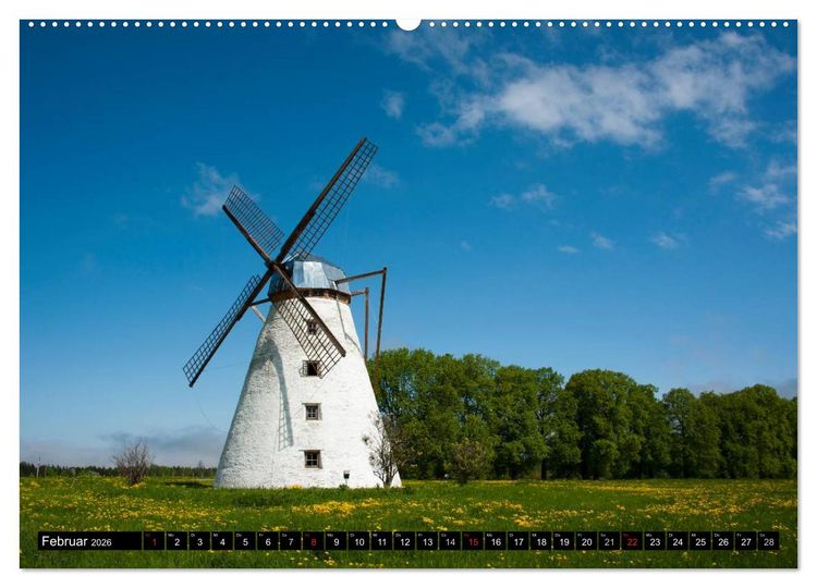 Produktbild: Estlands Sch&ouml;nheiten (Wandkalender 2026 DIN A2 quer), CALVENDO Monatskalender