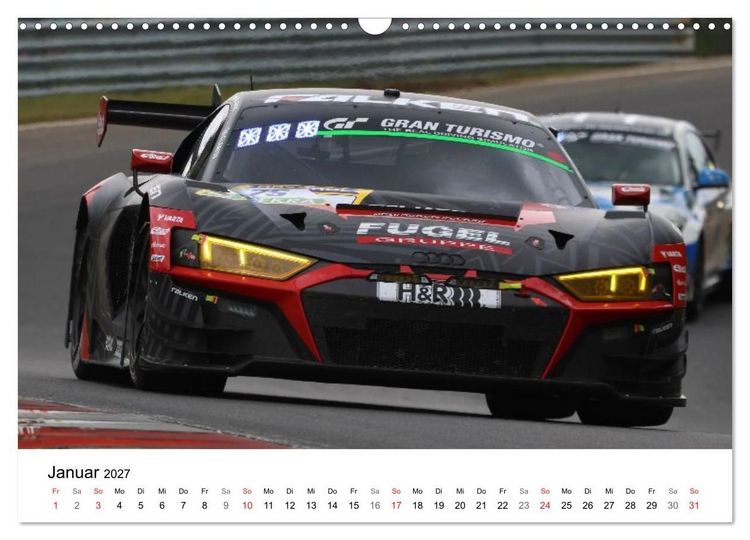 Produktbild: Die Vier Ringe im Motorsport (Wandkalender 2027 DIN A3 quer), CALVENDO Monatskalender