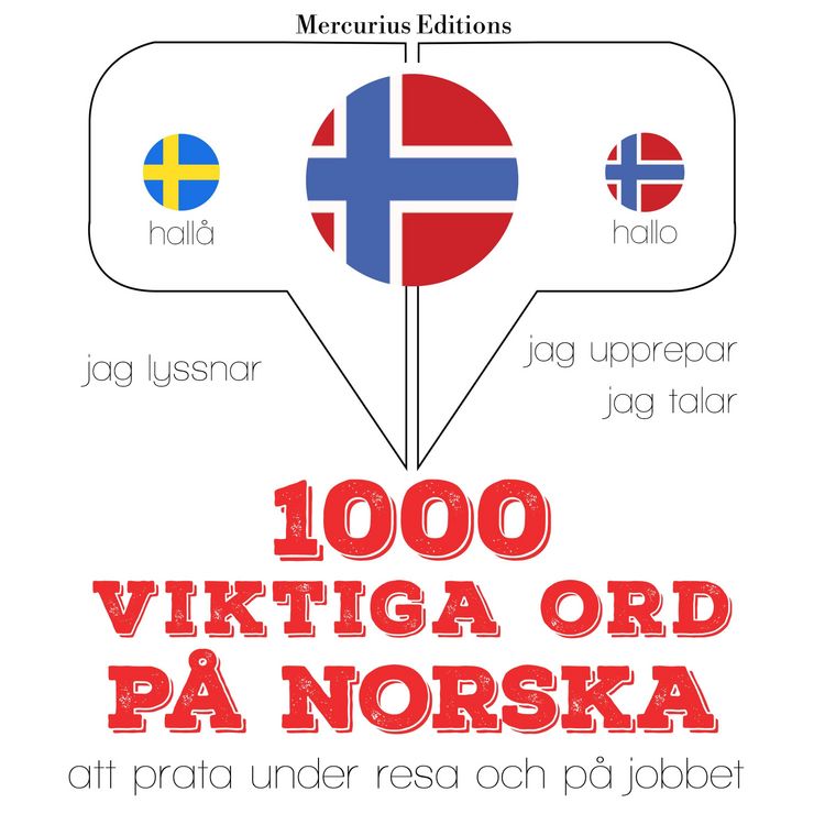 Produktbild: 1000 viktiga ord p&aring; norska