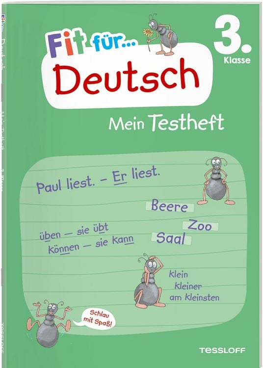Produktbild: Fit f&uuml;r Deutsch 3. Klasse. Mein Testheft