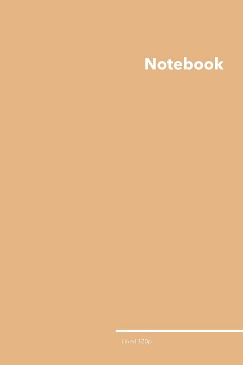 Produktbild: Lined College Ruled Notebook