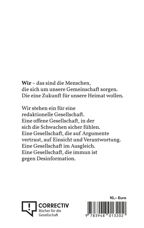 Produktbild: Was wir wollen