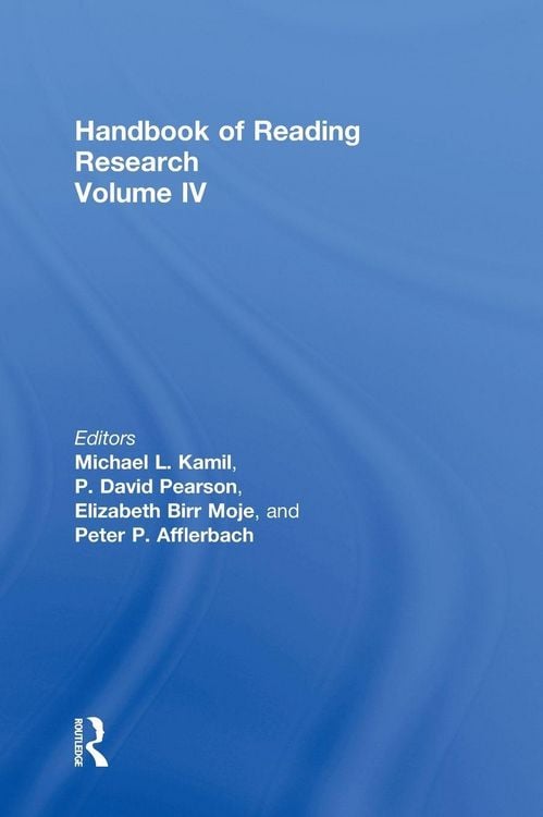 Produktbild: Handbook of Reading Research, Volume IV